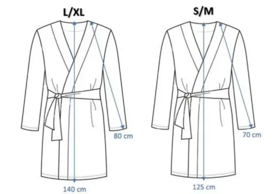 bathrobes-size-guide
