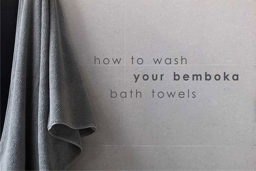 How to Wash Bath Towels