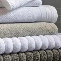 jacquard towels and bath mats