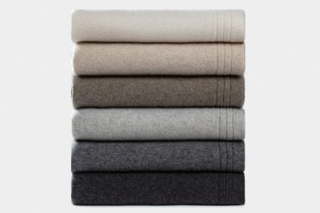 italian cashmere jersey throws