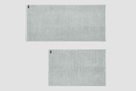 luxury turkish bath mats in dove - sizes