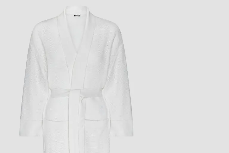 Buy Knitted 100 Cotton Bathrobe in Australia