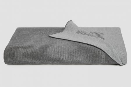 reversible rib in grey/dove