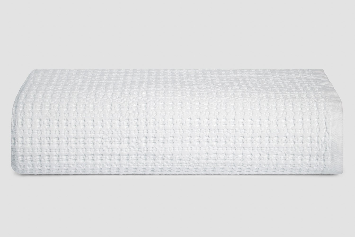waffle blanket in white colour