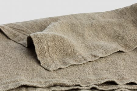 heavy flax linen blankets