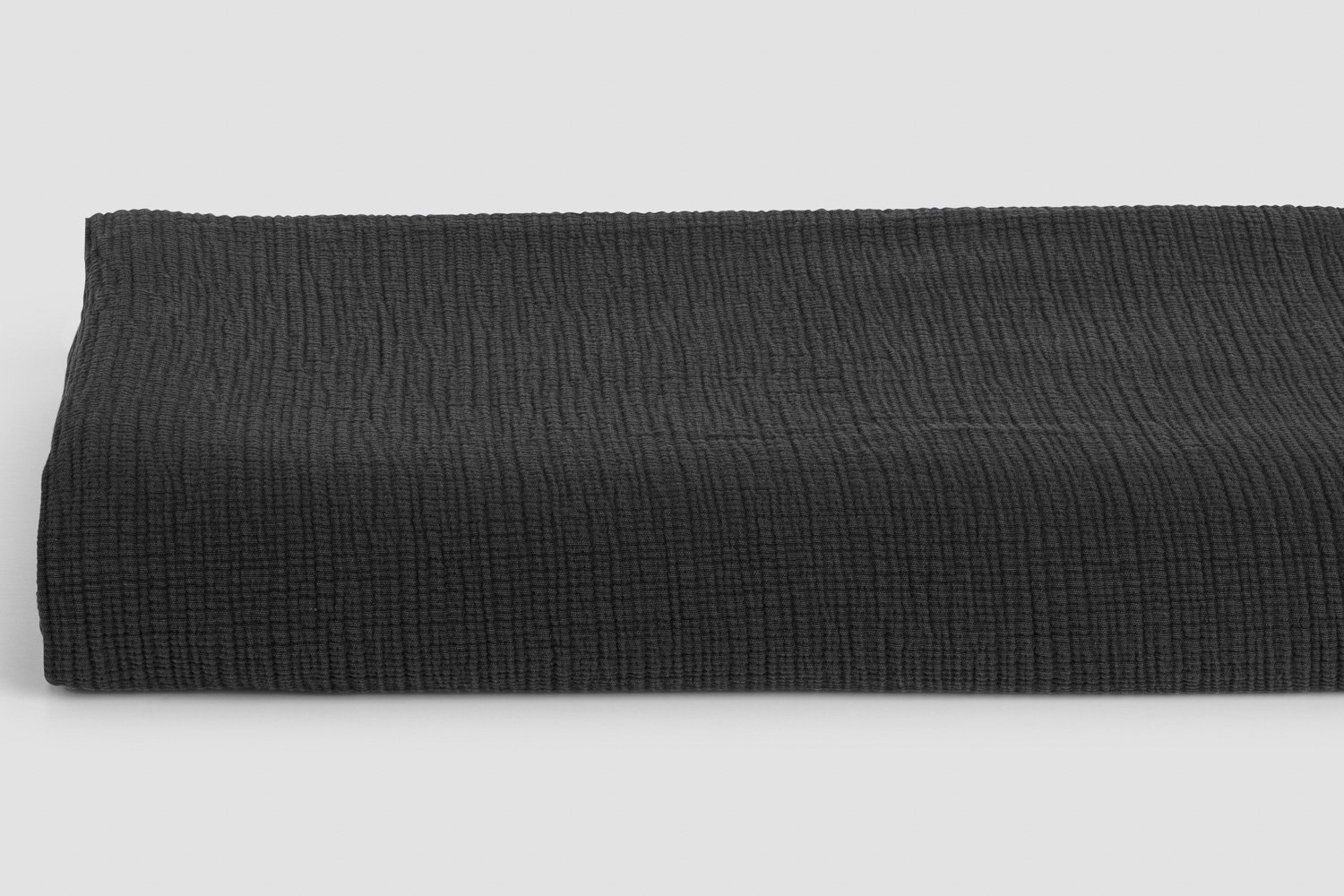 ripple duvet in charcoal colour