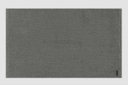 micro cotton bath mat in grey colour