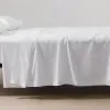 cotton percale sheeting in white colour
