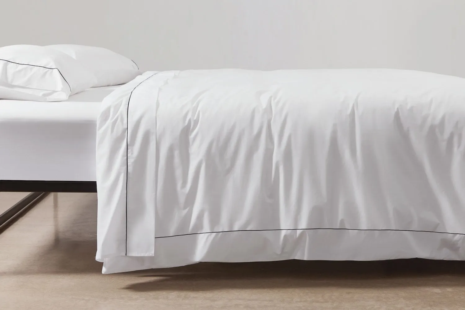 Cotton Percale Duvet Covers with Piping in Australia