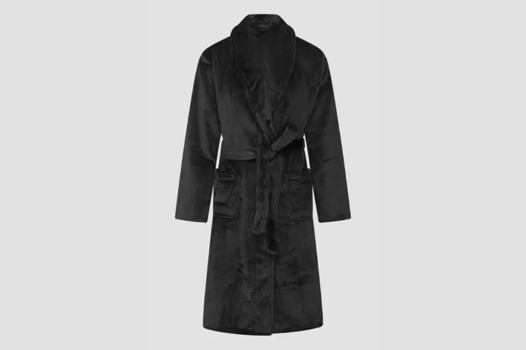 brogo bathrobe in charcoal colour