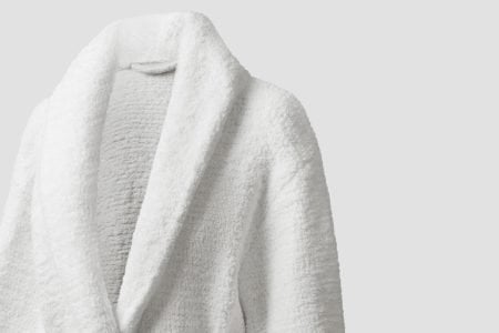 plush chenille robe