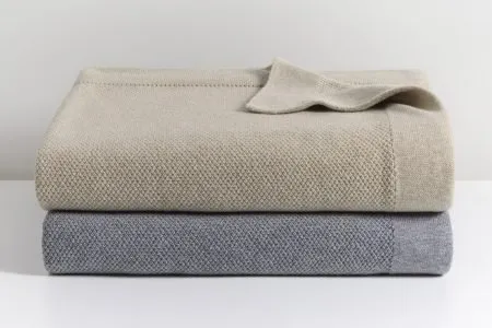 moss stitch blankets
